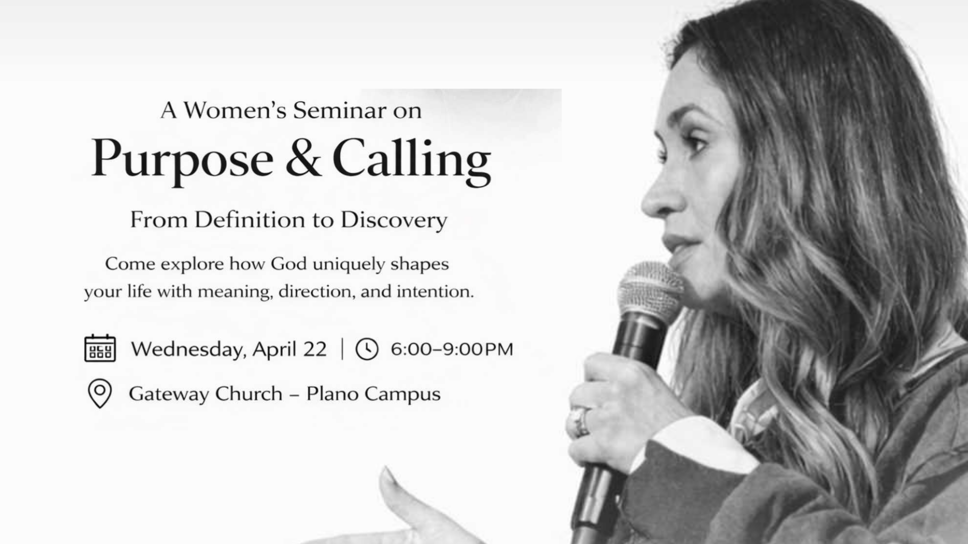 Women's Gathering | Purpose and Calling: From Definition to Discovery