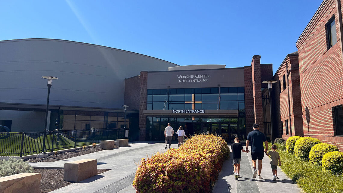 Outside of Gateway Church Dallas